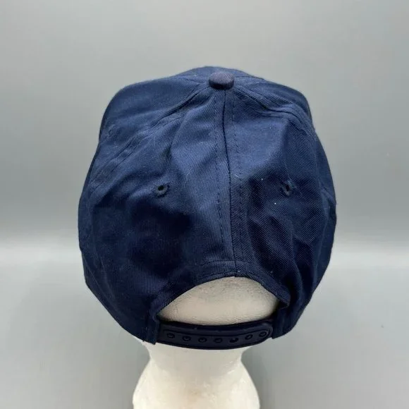Vintage 1998 Taz Rulz Looney Tunes Snapback Adjustable Blue Hat Tasmanian Devil